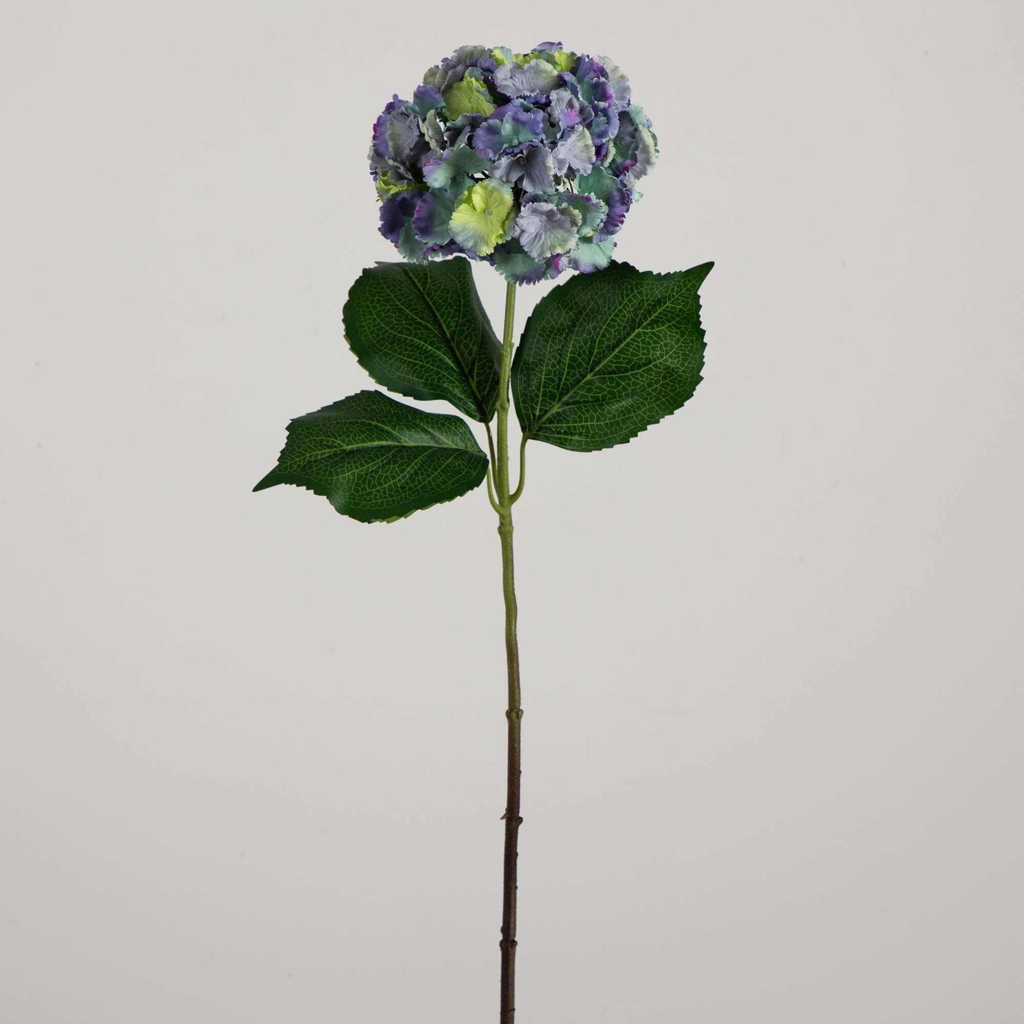 30" Blue Hydrangea Flower Stems, 3ct.